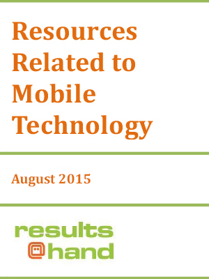 Resources related to mobile technology